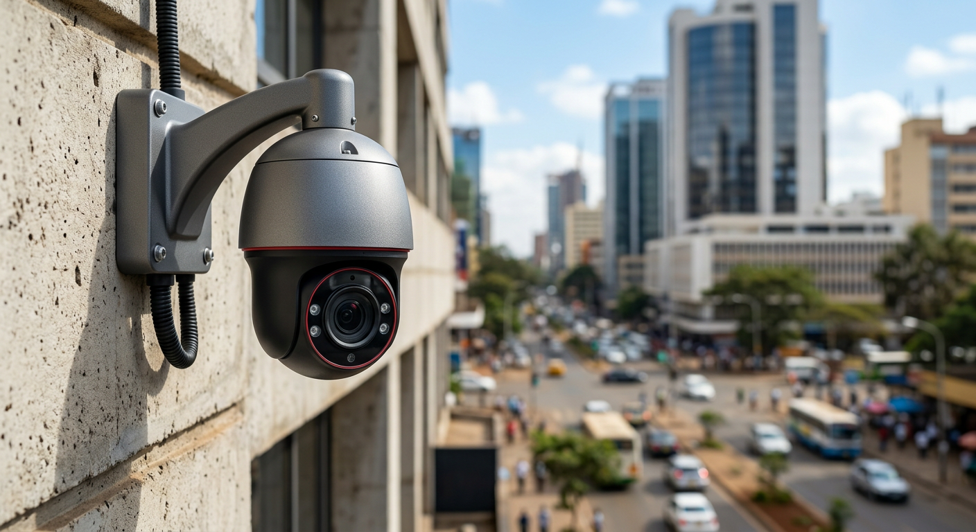 Outdoor CCTV camera